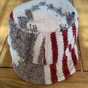 Striped organic cotton Corps cap